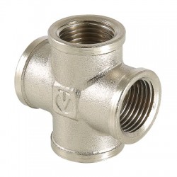 VALFEX Крестовина  1/2" ВН.Р никель