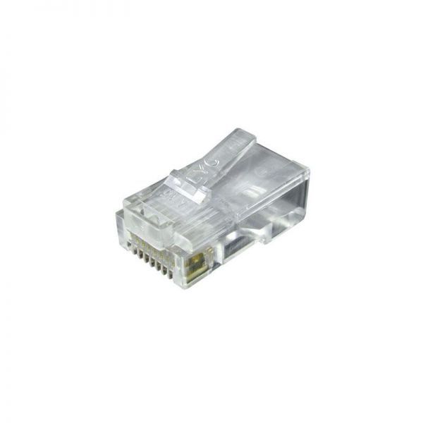 Компьютерный коннектор (джек)  RJ-45/8р8с/5е кат.