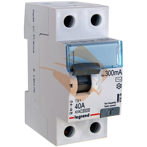 УЗО LEGRAND TX3  2 пол. 40А/300мА