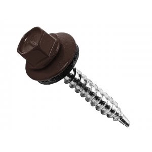 KRS 4.8*50 шуруп RAL 8017 темно-коричневый