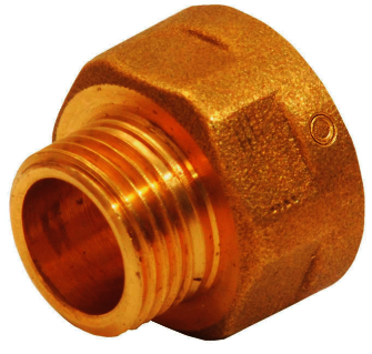 Переход  1*1/2" В-Н латунь