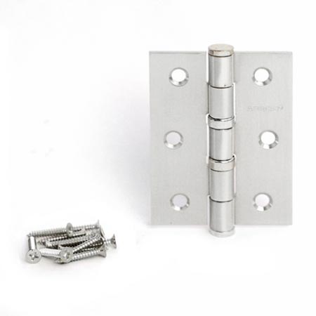 Петля АПЕКС 80*60-B2-Steel-NIS матовый хром универсальная****