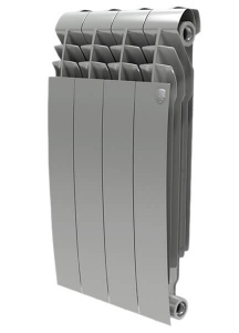 Радиатор ROYAL THERMO  BiLiner Silver Satin 500/80  8 секции (серый)
