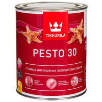 ТИККУРИЛА эмаль ПЕСТО 30 A полуматовая 0,9 л