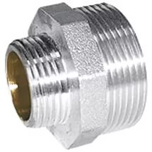 Ниппель-переходник  1 1/4"х3/4" Н-Н никель  /580