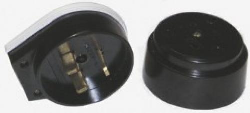 Разьем  РШ-ВШ черный  3-х шт. 32А/40А/220V