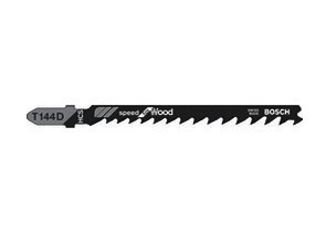 Пилки для лобзика по дереву, ДСП BOSCH T144 D, 74 мм быстрый рез, HCS