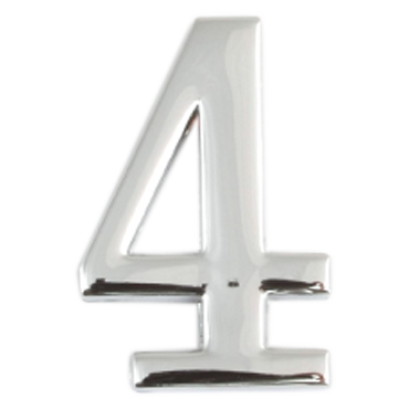 Цифра "4" хром Apecs 