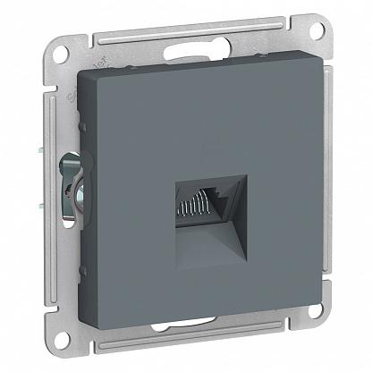 Розетка ATLASDESIGN компьютерная RJ45 механизм грифель/ATN000783