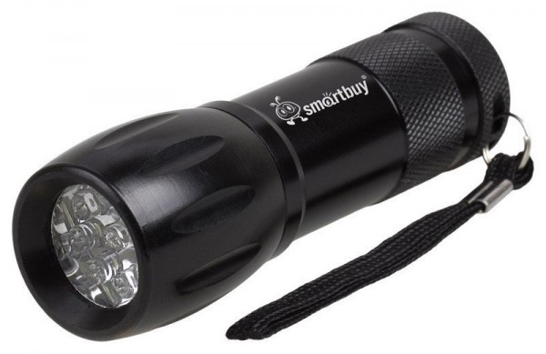 Фонарь ручной Smartbuy SBF-305-3AAA чёрный/алюминий 2 режима 3W, zoom