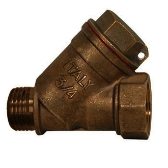 Фильтр Terma косой латунь  1/2" В-Н /33129