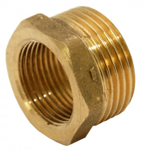 Футорка  3/8*1/4" Н-В  латунь