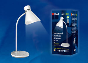 Светильник настольный TLD-548 White/LED/300Lm/3300-6000K/Dimmer