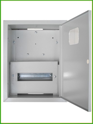 ЩРУ1в-12 Щит 1 фазный счетчик+12 автоматов скрытой установки IP31/400*300*155