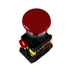 Кнопка-Гриб АЕА-22 красн/1з1р d22мм/230В /ИЭК/TDM