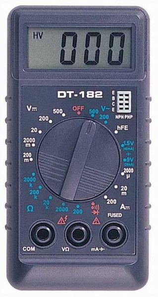 Портативный мультиметр М-182 (DT-182)/13-3014
