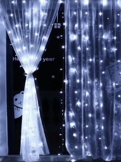 Гирлянда Водопад 320LED, 2м*2м белый