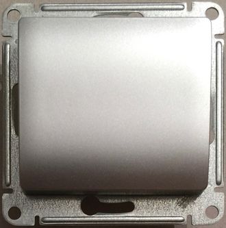 Переключатель перекрестный GLOSSA алюминий сх.7  GSL000371