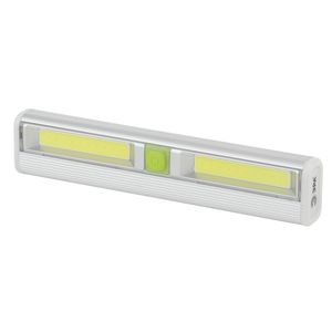 SB-702 Фонарь ЭРА Практик 2режима 2led COB.3AAA,алюминий.магнит.подвес .16см