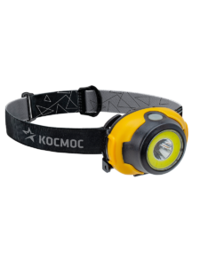 Фонарь налобный Космос KocH103COBLED 3*R03  3W+COB 