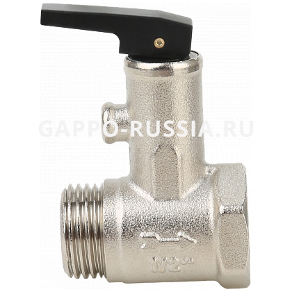 Клапан предохранительный для бойлера  Gappo G1461. 1/2"
