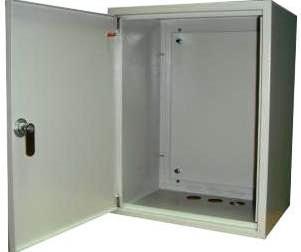 ЩМП-01 Щит универсальный с монтажной панелью навесной с замком IP31/400*220*155/165