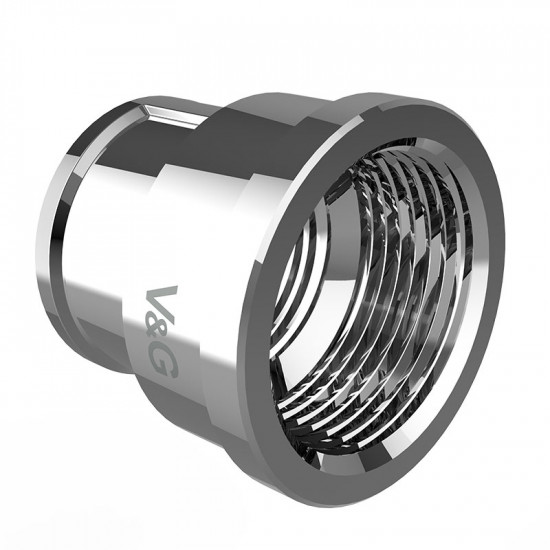 Муфта переходная V&G хромированная ВВ 1" x 3/4" 