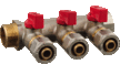 Коллектор TERMA  универсальный 3-выхода  3/4"х1/2"/35992