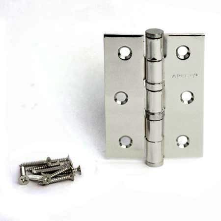 Петля АПЕКС 80*60-B2-Steel-CR хром универсальная