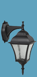 Светильник уличный TV-880DN/60Вт черный/Е27/IP44/вниз