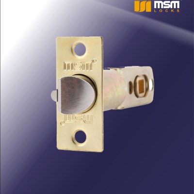 Дверная защелка MSM L60/70-R PB золото