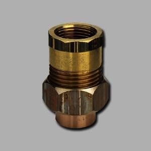 Сгон конусный под пайку для медных труб  15*3/4" В.Р/4340G