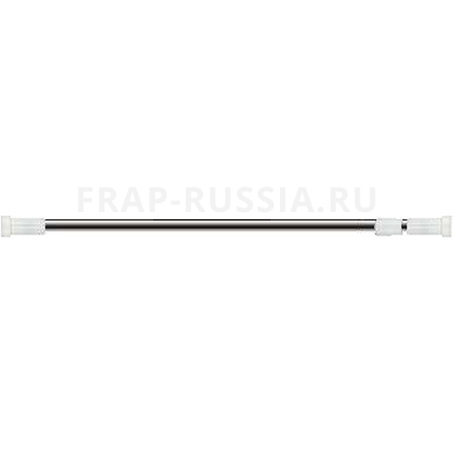 Карниз для ванной телескопический хром 110-2000мм  Frap F8902