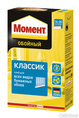 Обойный клей Момент Классик 500г