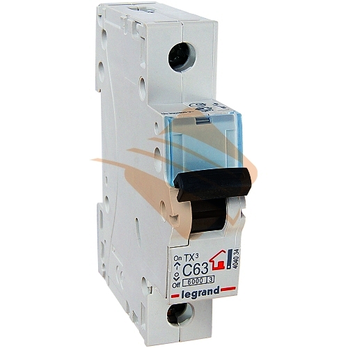 Автомат LEGRAND ТХ3 1Р С63А 6кА