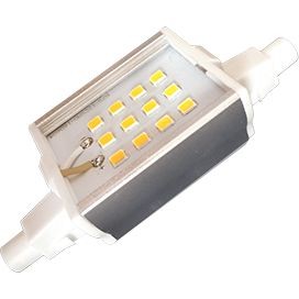 Лампа LED для прожекторов F78 6Вт/R7s/230V/2700К/тепл.бел/Экола