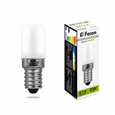 Лампа LED для холодильника 2W/E14 /230V/4000К/хол/Feron