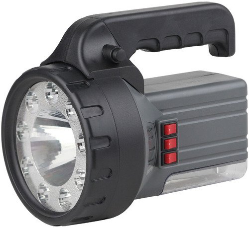 Фонарь прожектор ERA FA58M аккумулятор 2Ah.1W+9+18Led.ЗУ 220V