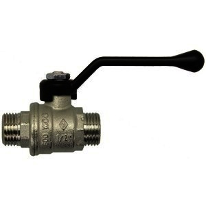 BUGATTI  Кран шаровый  Н-Н 1/2" ручка рычаг /325