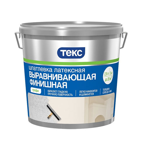 Шпатлевка Финишная Профи 1,5кг Текс/Эксперт