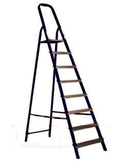 Стремянка стальная 8 ступеней 40*20 /8408 166см