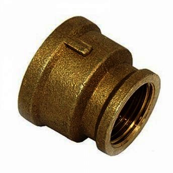 Муфта переходная 1/2*3/8" латунь