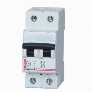 Автомат LEGRAND LR 2P 10A 6кА/сер.С