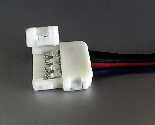Коннектор для соединения ленты RGB c проводом