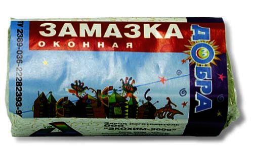 Замазка оконная 0,4кг