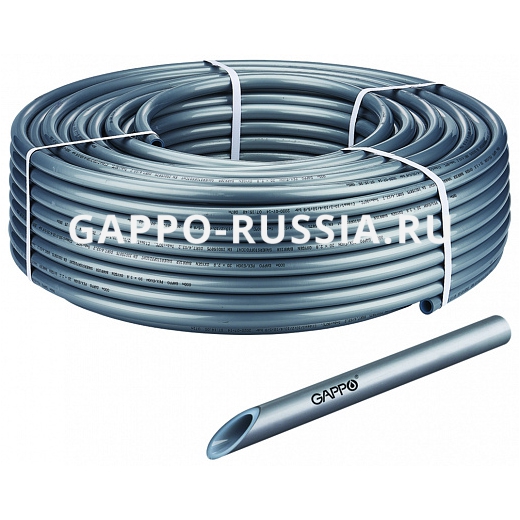 Труба  PE-Xb/Evon Gappo 16*2.2 шитого полиэтилена с кислородным барьером