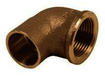 Угольник для меди 15*1/2" ВН.Р. пайка /4090G