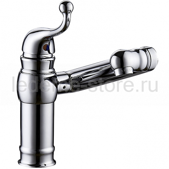 Смеситель  LEDEME для кухни, латунь, керамический картридж d=35 /L1055-4