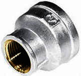 Муфта переходная 1 1/2"х1 1/4" В-В никель  /240
