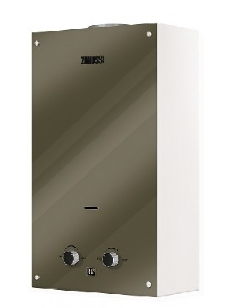 Колонка газовая Zanussi GWH 10 Fonte  Glaass Mirror (10л/мин 20 кВт батар)